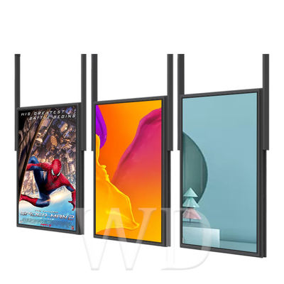 Doppelter Werbungs-Schirm der Seiten-85mm 1080P LCD, Digital, die Bildschirme annonciert