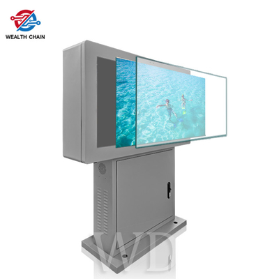 55 Zoll Schirme LCD-digitaler Beschilderung 4000cd/M2 3 im Freien