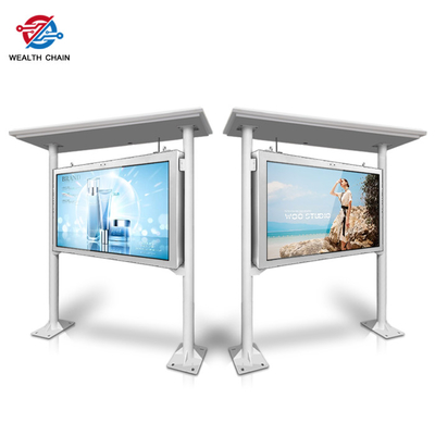 100 Zoll wetterfeste LCD-digitale Beschilderung im Freien für Media Player-Gebrauch