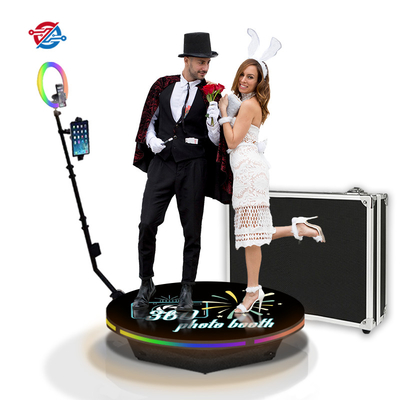 Automatische drehbare Spinner 360-Fotoautomaten-Plattform für Hochzeiten fördern die Beziehung