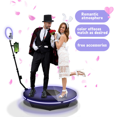 Radioapparat-Passfotoautomat LED RGB 360 für Hochzeitsfest Selfie-Maschine
