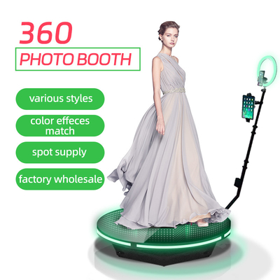 Videomaschine Glaspassfotoautomat Selfie plattform RGB-Radioapparat-360 für Hochzeits-Verein