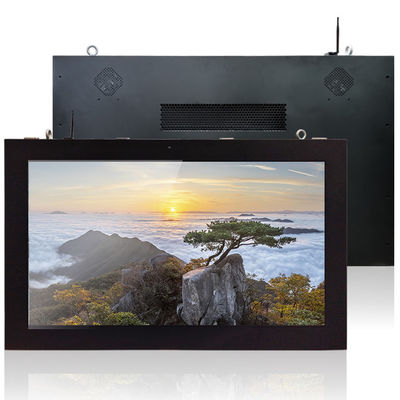 IP55 imprägniern 2000 Nissen LCD-digitale Beschilderung im Freien, Digital-Kiosk im Freien