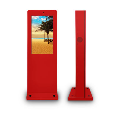 USB-Version 32 Zoll alleinstehende LCD-digitale Beschilderung im Freien, LCD-Werbungs-Spieler