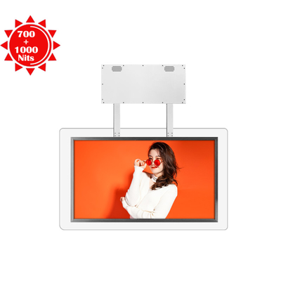 Das Fenster, das hohe Helligkeit LCD gegenüberstellt, zeigen 2 transparenten Rahmen des Seiten-LCD-Bildschirm-1080P HD an
