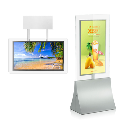 Das Fenster, das hohe Helligkeit LCD gegenüberstellt, zeigen 2 transparenten Rahmen des Seiten-LCD-Bildschirm-1080P HD an